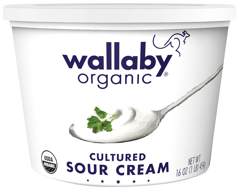 Wallaby Organic Cultured Sour Cream
