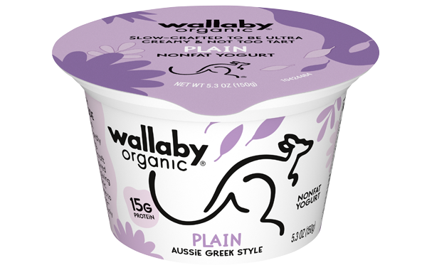 Wallaby Plain Organic Greek Nonfat Yogurt