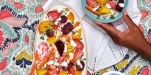 Beet Salad With Yogurt Dressing