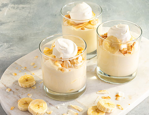 Wallaby's Banana Mousse Recipe