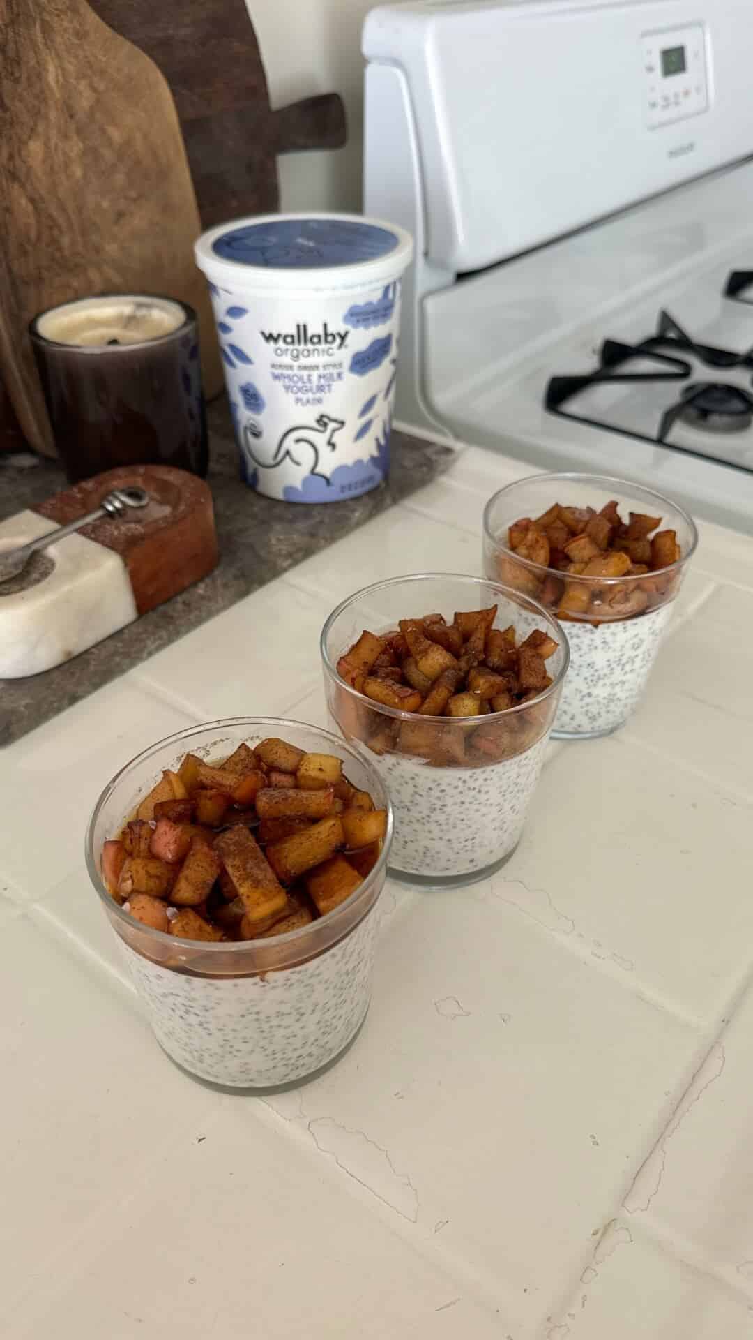 Apple Pie Chia Pudding