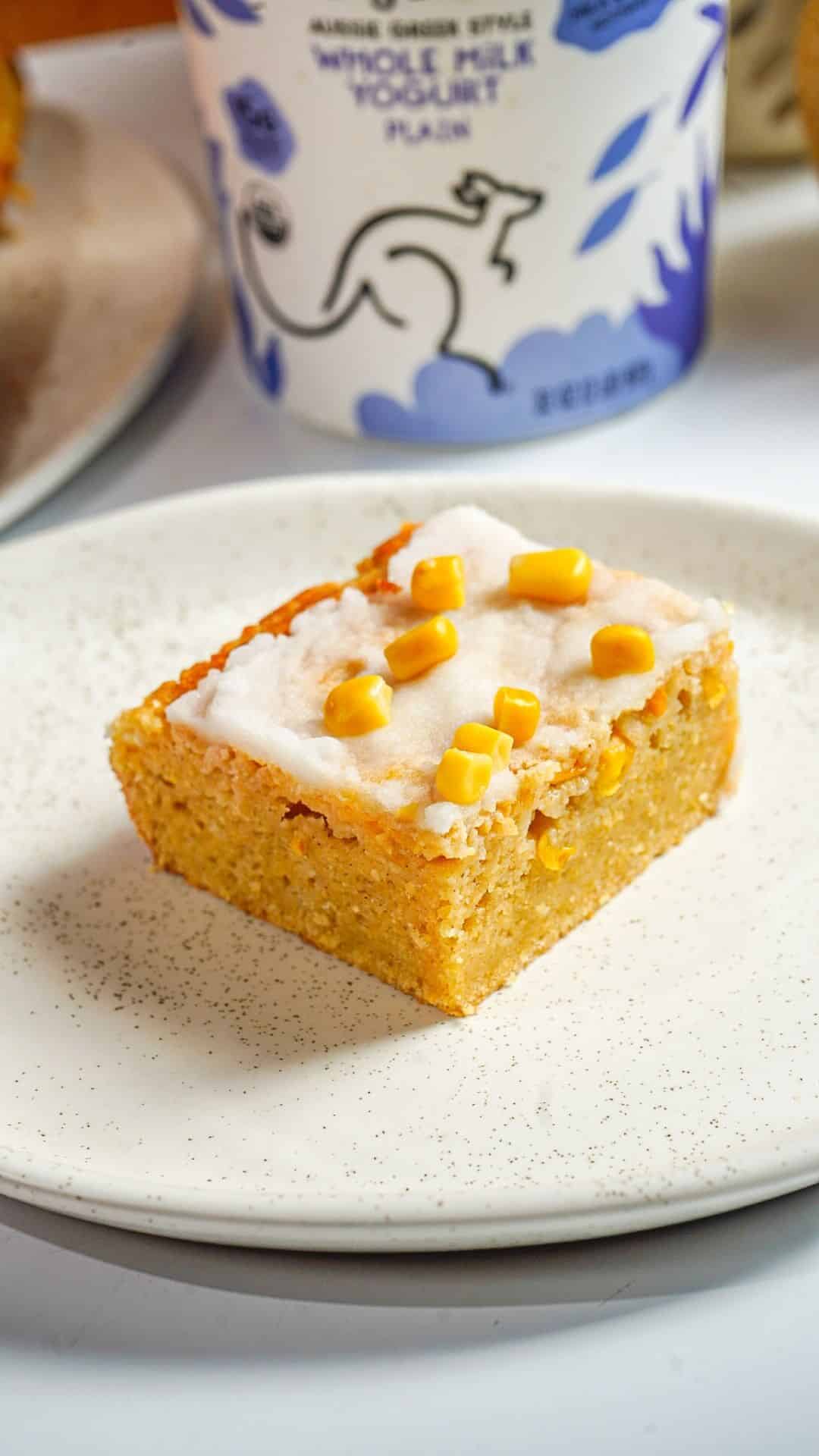 Cinnamon Cornbread Blondies